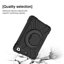 Load image into Gallery viewer, EVA + PC Flat Protective Shell with 360 ° Rotating Bracket, For iPad MINI1/2/3, For iPad MINI 4/5, For iPad Air/Air2/Pro9.7, For iPad 10.2