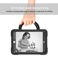 Load image into Gallery viewer, EVA + PC Flat Protective Shell with 360 ° Rotating Bracket, For iPad MINI1/2/3, For iPad MINI 4/5, For iPad Air/Air2/Pro9.7, For iPad 10.2