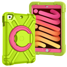 Load image into Gallery viewer, EVA + PC Flat Protective Shell with 360 ° Rotating Bracket, For iPad MINI1/2/3, For iPad MINI 4/5, For iPad Air/Air2/Pro9.7, For iPad 10.2