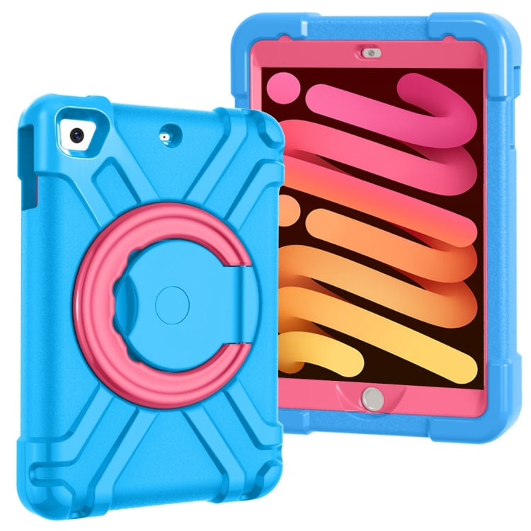 EVA + PC Flat Protective Shell with 360 ° Rotating Bracket, For iPad MINI1/2/3, For iPad MINI 4/5, For iPad Air/Air2/Pro9.7, For iPad 10.2
