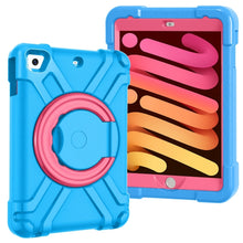 Load image into Gallery viewer, EVA + PC Flat Protective Shell with 360 ° Rotating Bracket, For iPad MINI1/2/3, For iPad MINI 4/5, For iPad Air/Air2/Pro9.7, For iPad 10.2