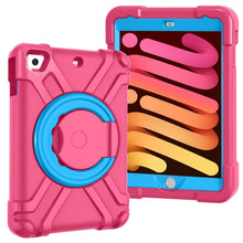 Load image into Gallery viewer, EVA + PC Flat Protective Shell with 360 ° Rotating Bracket, For iPad MINI1/2/3, For iPad MINI 4/5, For iPad Air/Air2/Pro9.7, For iPad 10.2