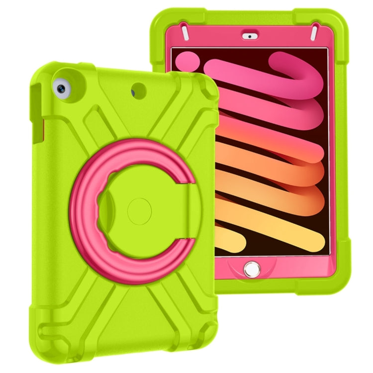 EVA + PC Flat Protective Shell with 360 ° Rotating Bracket, For iPad MINI1/2/3, For iPad MINI 4/5, For iPad Air/Air2/Pro9.7, For iPad 10.2