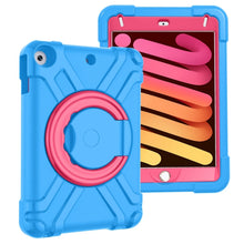 Load image into Gallery viewer, EVA + PC Flat Protective Shell with 360 ° Rotating Bracket, For iPad MINI1/2/3, For iPad MINI 4/5, For iPad Air/Air2/Pro9.7, For iPad 10.2