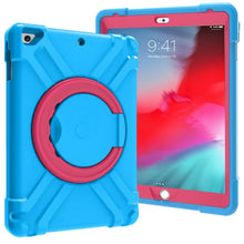 Load image into Gallery viewer, EVA + PC Flat Protective Shell with 360 ° Rotating Bracket, For iPad MINI1/2/3, For iPad MINI 4/5, For iPad Air/Air2/Pro9.7, For iPad 10.2