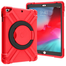 Load image into Gallery viewer, EVA + PC Flat Protective Shell with 360 ° Rotating Bracket, For iPad MINI1/2/3, For iPad MINI 4/5, For iPad Air/Air2/Pro9.7, For iPad 10.2