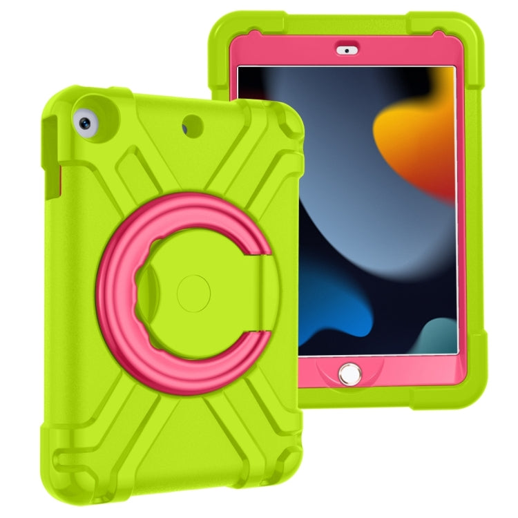 EVA + PC Flat Protective Shell with 360 ° Rotating Bracket, For iPad MINI1/2/3, For iPad MINI 4/5, For iPad Air/Air2/Pro9.7, For iPad 10.2
