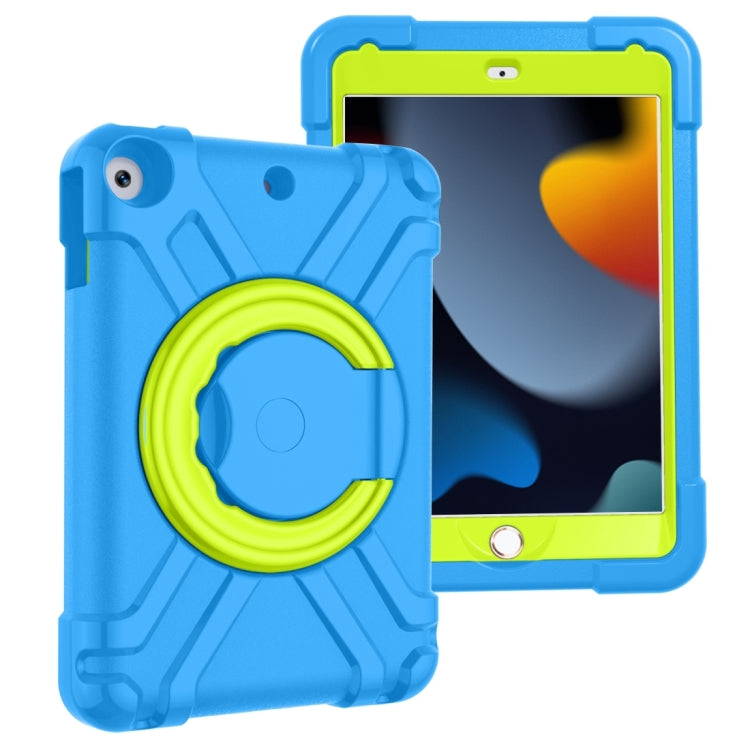 EVA + PC Flat Protective Shell with 360 ° Rotating Bracket, For iPad MINI1/2/3, For iPad MINI 4/5, For iPad Air/Air2/Pro9.7, For iPad 10.2