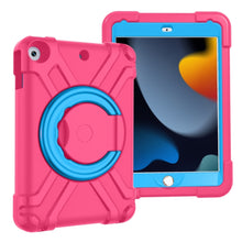 Load image into Gallery viewer, EVA + PC Flat Protective Shell with 360 ° Rotating Bracket, For iPad MINI1/2/3, For iPad MINI 4/5, For iPad Air/Air2/Pro9.7, For iPad 10.2