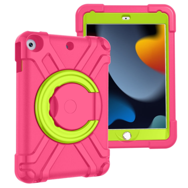EVA + PC Flat Protective Shell with 360 ° Rotating Bracket, For iPad MINI1/2/3, For iPad MINI 4/5, For iPad Air/Air2/Pro9.7, For iPad 10.2