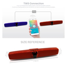 Load image into Gallery viewer, New Rixing NR7017 TWS Portable 10W Stereo Surround Soundbar Bluetooth Speaker with Microphone