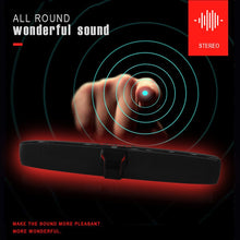 Load image into Gallery viewer, New Rixing NR7017 TWS Portable 10W Stereo Surround Soundbar Bluetooth Speaker with Microphone