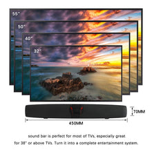 Load image into Gallery viewer, New Rixing NR7017 TWS Portable 10W Stereo Surround Soundbar Bluetooth Speaker with Microphone