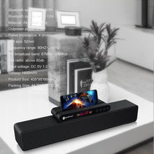 Load image into Gallery viewer, Newrixing NR5017 LED Bluetooth Portable Speaker TWS Connection Loudspeaker Sound System 10W Stereo Surround Speaker