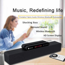 Load image into Gallery viewer, Newrixing NR5017 LED Bluetooth Portable Speaker TWS Connection Loudspeaker Sound System 10W Stereo Surround Speaker