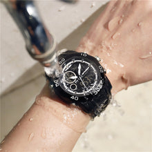 Load image into Gallery viewer, SANDA New Waterproof Luminous Plastic Multi Functional Watch Men Outdoor Sports LED Electronic Watch