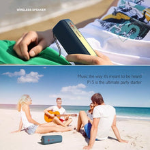 Load image into Gallery viewer, P15 10W Portable Bluetooth Speaker Outdoor Loudspeaker Sound System Stereo, Support TF&amp;FM