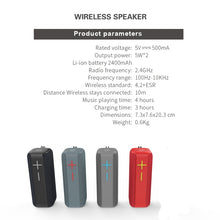 Load image into Gallery viewer, P15 10W Portable Bluetooth Speaker Outdoor Loudspeaker Sound System Stereo, Support TF&amp;FM