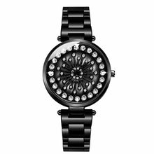 Load image into Gallery viewer, SANDA 1017 Lady Watch All Over The Sky Star 360 Degree Rotating Watch Diamond Steel Band Women Watch
