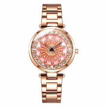 Load image into Gallery viewer, SANDA 1017 Lady Watch All Over The Sky Star 360 Degree Rotating Watch Diamond Steel Band Women Watch
