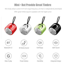 Load image into Gallery viewer, M9 Bluetooth5.0 Subwoofer Portable Speaker Aluminium Alloy Body Music Player