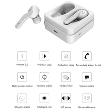 Load image into Gallery viewer, T88 Mini Touch Control Hifi Wireless Bluetooth Earphones TWS Wireless Earbuds with Charger Box