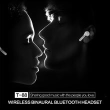 Load image into Gallery viewer, T88 Mini Touch Control Hifi Wireless Bluetooth Earphones TWS Wireless Earbuds with Charger Box
