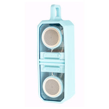 Load image into Gallery viewer, BT628 10W Portable TWS Transparent Bluetooth Speakers With Magnetic Connectable Base Outdoor Stereo Bass Subwoofer