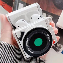 Load image into Gallery viewer, For Apple AirPods 1/2 Gen Instant Camera Style Bluetooth Headphone Protective Case