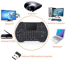 Load image into Gallery viewer, MT10 Fly Air Mouse 2.4GHz Mini Wireless Keyboard Multifunction Keyboard Fly Air Mouse