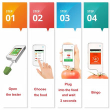 Load image into Gallery viewer, Greentest 2 Food Environmental Safety Detector For Nitrate Residues In Vegetable, Fruit And Meat, Environmental Safety Detector
