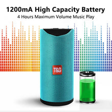 Load image into Gallery viewer, TG113 Portable Bluetooth Speakers Waterproof Stereo Outdoor Loudspeaker MP3 Bass Sound Box with FM Radio