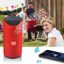 Load image into Gallery viewer, TG113 Portable Bluetooth Speakers Waterproof Stereo Outdoor Loudspeaker MP3 Bass Sound Box with FM Radio