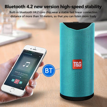 Load image into Gallery viewer, TG113 Portable Bluetooth Speakers Waterproof Stereo Outdoor Loudspeaker MP3 Bass Sound Box with FM Radio