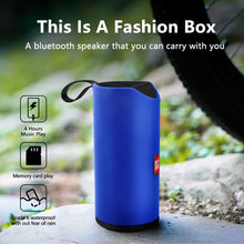 Load image into Gallery viewer, TG113 Portable Bluetooth Speakers Waterproof Stereo Outdoor Loudspeaker MP3 Bass Sound Box with FM Radio