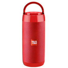 Load image into Gallery viewer, TG113C Column Portable Bluetooth Mini Speaker FM Radio Waterproof Subwoofer Phone Holder Wireless Loundpeakers