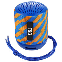 Load image into Gallery viewer, T&amp;G TG129 Portable Wireless Music Speaker Hands-free with MIC, Support TF Card FM