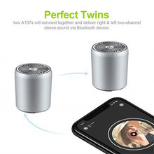 Load image into Gallery viewer, EWA A107 TWS Portable Super Mini Bluetooth Speaker Wireless Subwoofer Boom Box Computer Speakers Bocinas Shower Speaker