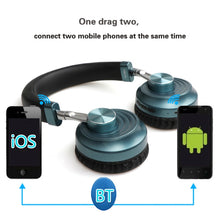 Load image into Gallery viewer, VJ083 Folding Wireless Headset Bluetooth Competitive Game Music Sports Plug Cartoon Wireless Headset
