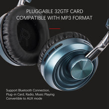 Load image into Gallery viewer, VJ083 Folding Wireless Headset Bluetooth Competitive Game Music Sports Plug Cartoon Wireless Headset