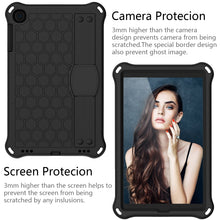 Load image into Gallery viewer, Honeycomb Design EVA + PC Four Corner Anti Falling Flat Protective Shell With Straps, For iPad mini 5 / 4 / 3 / 2 /1