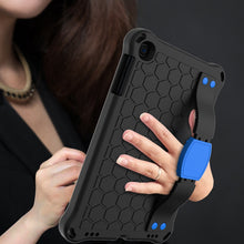 Load image into Gallery viewer, Honeycomb Design EVA + PC Four Corner Anti Falling Flat Protective Shell With Straps, For iPad mini 5 / 4 / 3 / 2 /1