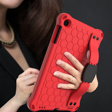 Load image into Gallery viewer, Honeycomb Design EVA + PC Four Corner Anti Falling Flat Protective Shell With Straps, For iPad mini 5 / 4 / 3 / 2 /1
