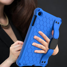 Load image into Gallery viewer, Honeycomb Design EVA + PC Four Corner Anti Falling Flat Protective Shell With Straps, For iPad mini 5 / 4 / 3 / 2 /1