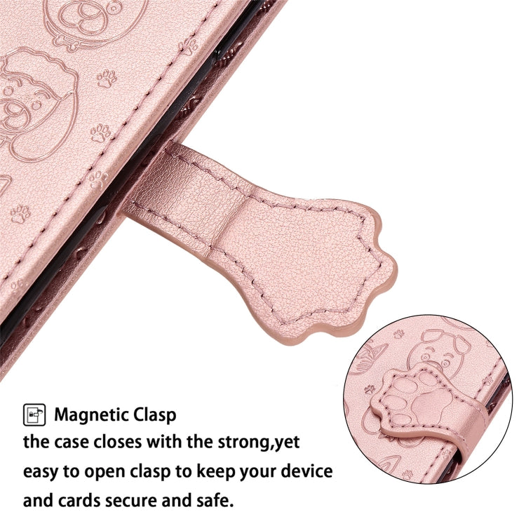 Cute Cat and Dog Embossed Horizontal Flip PU Leather Case with Holder / Card Slot / Wallet / Lanyard, For iPhone 11 Pro Max, For iPhone XS/X, For iPhone XR