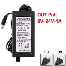 Load image into Gallery viewer, AC To DC Adjustable Voltage Power Adapter Universal Power Supply Display Screen Power Switching Charger, US 3V-12V 2A, EU 3V-12V 2A, US 9V-24V 1A, EU 9V-24V 1A, US 3-24V 1A, EU 3-24V 1A