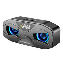 Load image into Gallery viewer, M5 Cool Owl Design Bluetooth Speaker LED Flash Wireless Loudspeaker FM Radio Alarm Clock TF Card