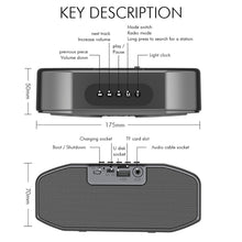 Load image into Gallery viewer, M5 Cool Owl Design Bluetooth Speaker LED Flash Wireless Loudspeaker FM Radio Alarm Clock TF Card