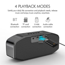 Load image into Gallery viewer, M5 Cool Owl Design Bluetooth Speaker LED Flash Wireless Loudspeaker FM Radio Alarm Clock TF Card