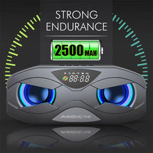 Load image into Gallery viewer, M5 Cool Owl Design Bluetooth Speaker LED Flash Wireless Loudspeaker FM Radio Alarm Clock TF Card